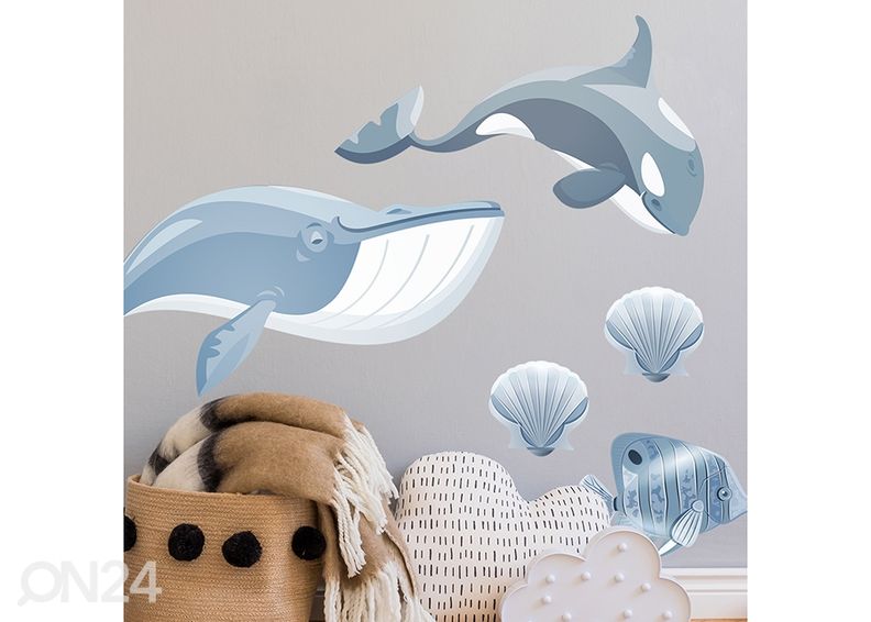 Seinätarrat Ocean kuvasuurennos