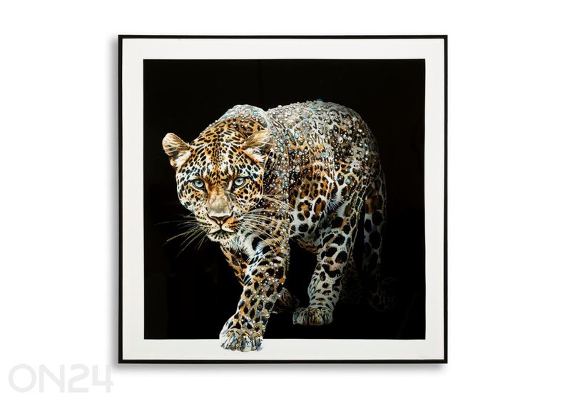 Seinätaulu Jaguar 82x82 cm kuvasuurennos