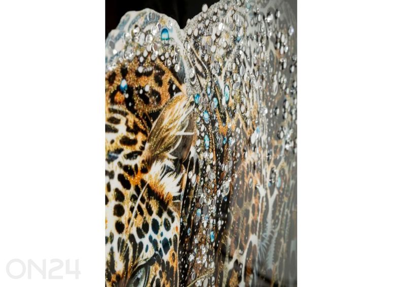 Seinätaulu Jaguar 82x82 cm kuvasuurennos