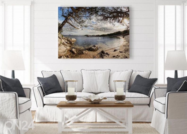 Seinätaulu Sardinia 120x90 cm kuvasuurennos
