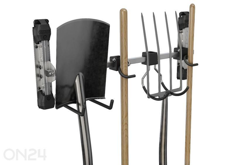 Seinäteline puutarhatyökaluille Keter kuvasuurennos