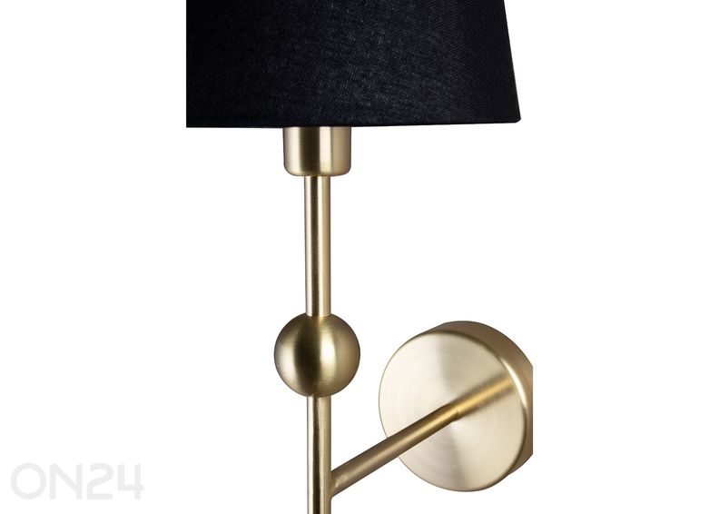 Seinävalaisin Astrid, messinki kuvasuurennos