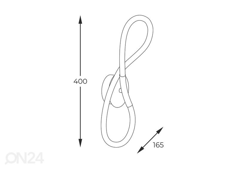 Seinävalaisin Balbo Black kuvasuurennos