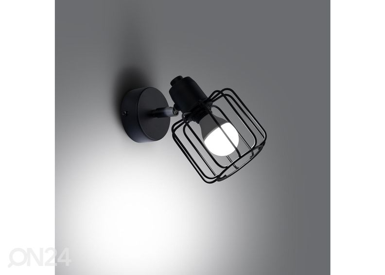 Seinävalaisin Beluci 1, musta kuvasuurennos