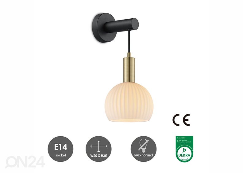 Seinävalaisin Credo kuvasuurennos