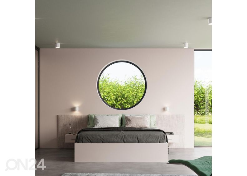 Seinävalaisin Inez, valkoinen kuvasuurennos