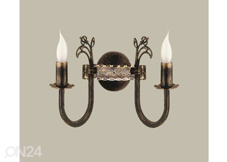 Seinävalaisin Korona kuvasuurennos