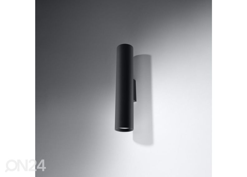 Seinävalaisin Lagos 2, musta kuvasuurennos