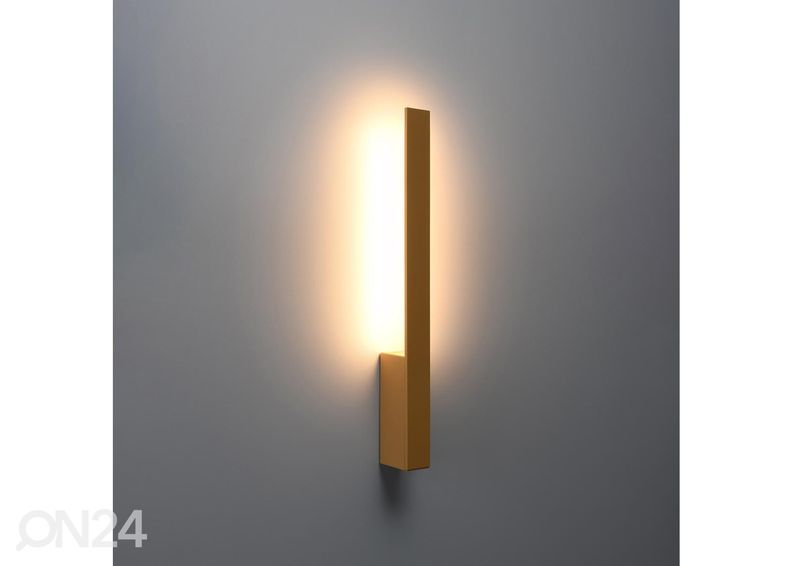 Seinävalaisin Lahti S, kullanvärinen, 3000K kuvasuurennos