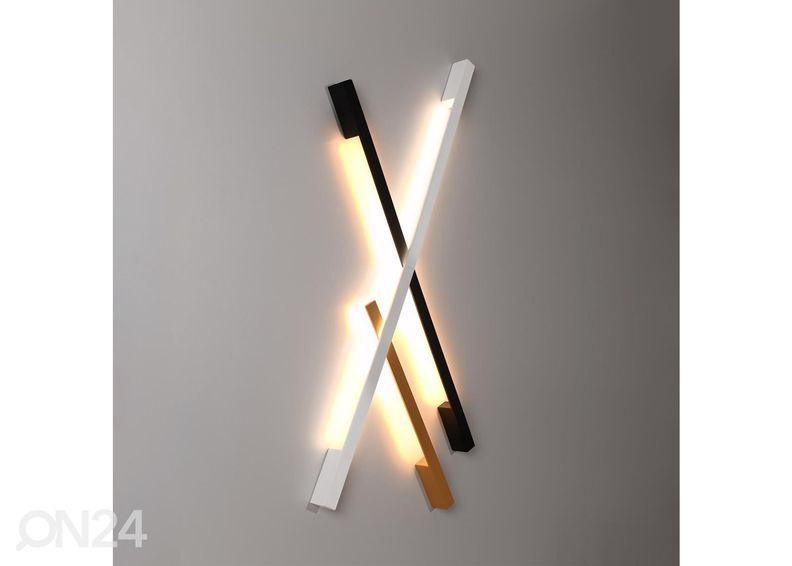 Seinävalaisin Lahti S, kullanvärinen, 3000K kuvasuurennos