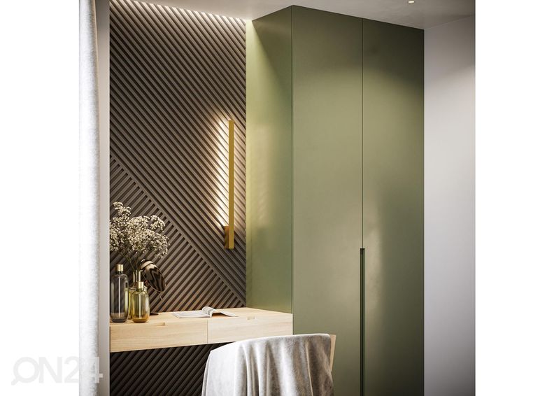 Seinävalaisin Lahti S, kullanvärinen, 3000K kuvasuurennos