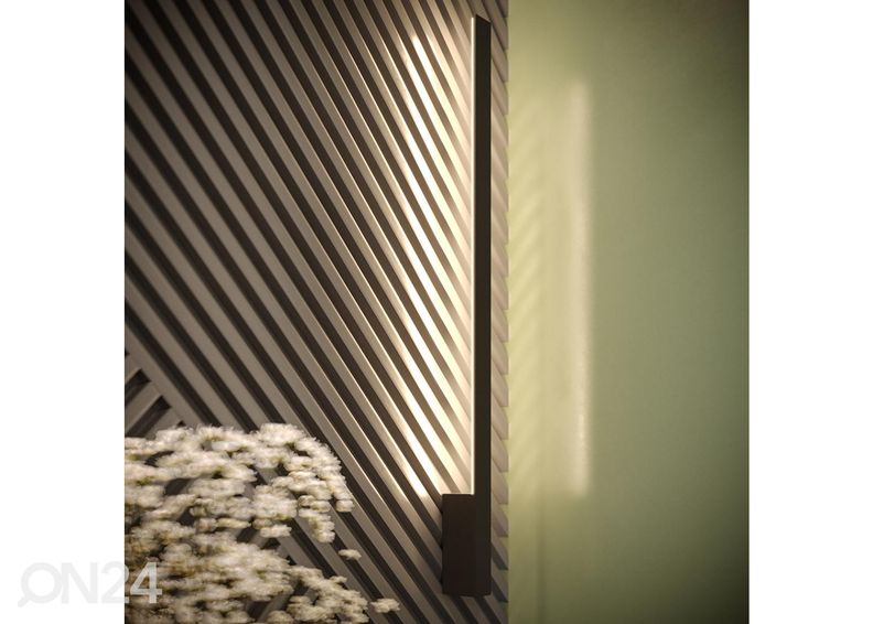 Seinävalaisin Lahti S, musta, 4000K kuvasuurennos