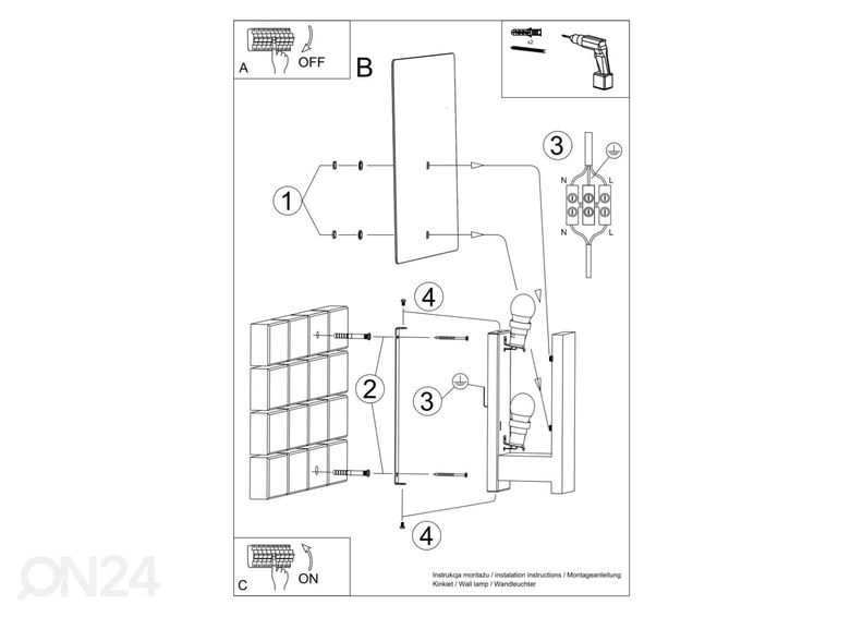 Seinävalaisin Lappo, wenge kuvasuurennos