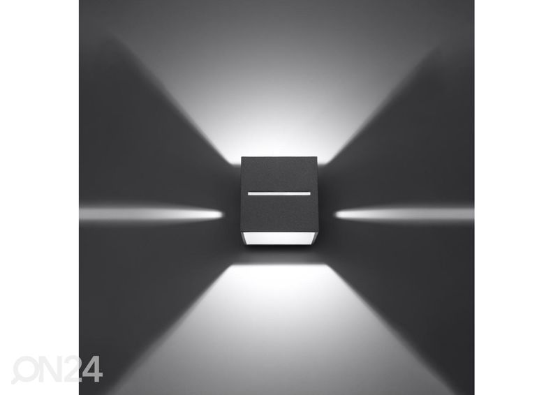 Seinävalaisin Lobo, harmaa kuvasuurennos