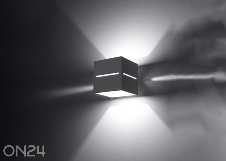 Seinävalaisin Lobo, harmaa kuvasuurennos