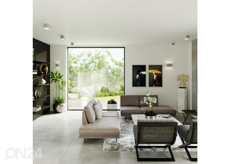 Seinävalaisin Lobo Maxi, harmaa kuvasuurennos