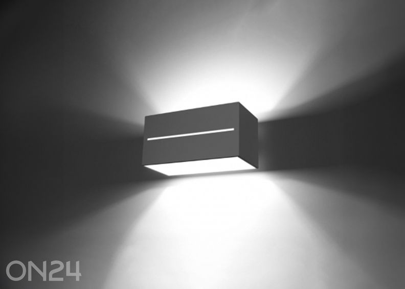 Seinävalaisin Lobo Maxi, harmaa kuvasuurennos