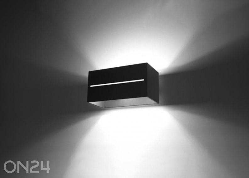 Seinävalaisin Lobo Maxi, musta kuvasuurennos