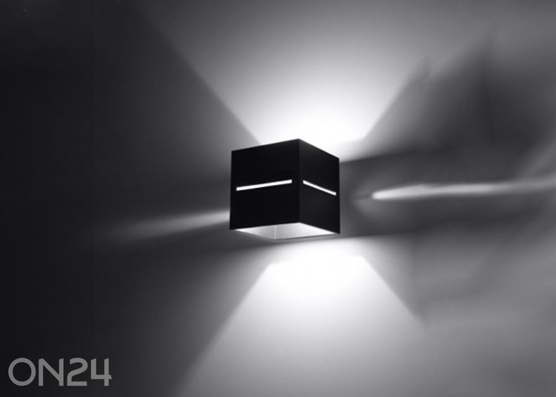 Seinävalaisin Lobo, musta kuvasuurennos