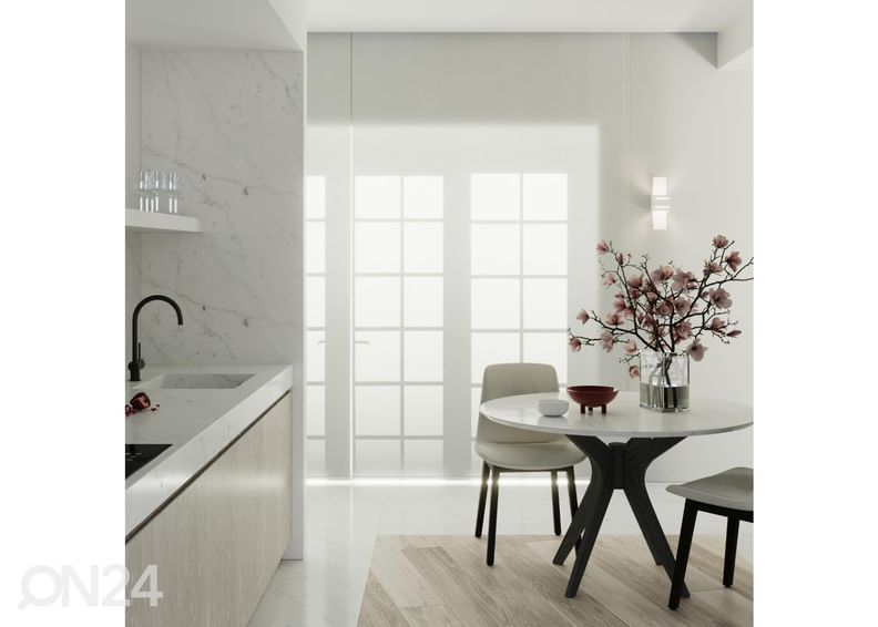 Seinävalaisin Loreto, valkoinen kuvasuurennos