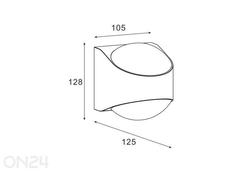 Seinävalaisin Lucent kuvasuurennos