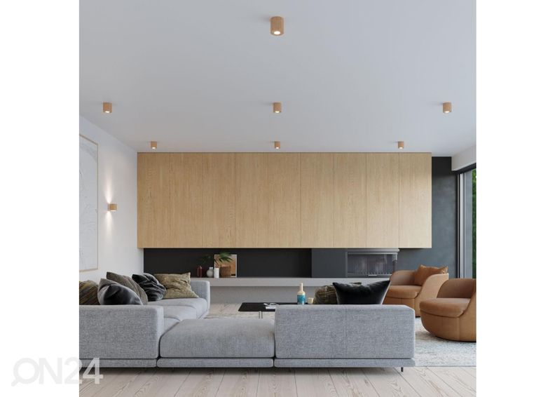 Seinävalaisin Orbis, luonnonpuu kuvasuurennos