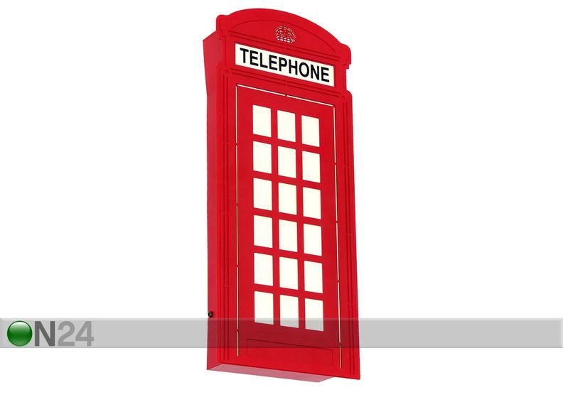 Seinävalaisin Puhelinkoppi kuvasuurennos