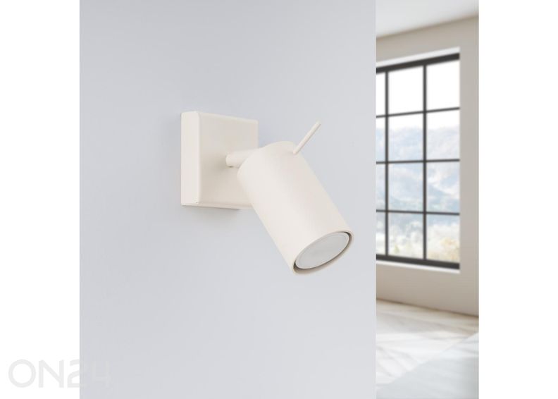 Seinävalaisin Ring, beige kuvasuurennos