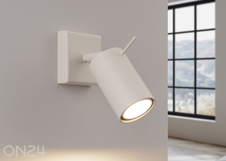 Seinävalaisin Ring, beige kuvasuurennos