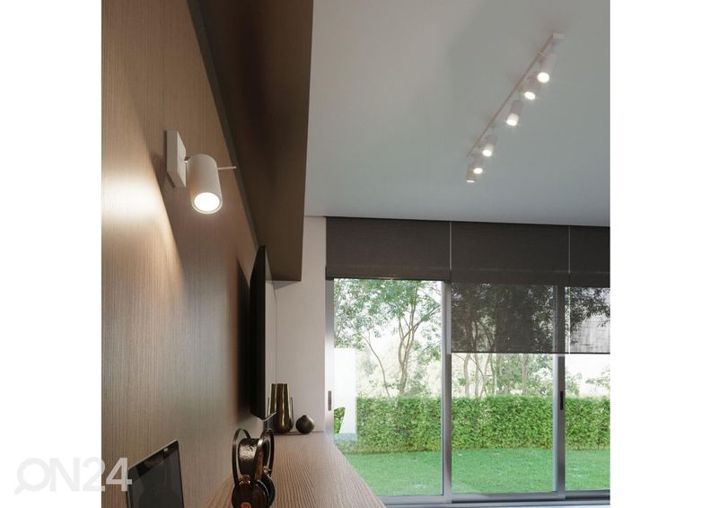 Seinävalaisin Ring, valkoinen kuvasuurennos