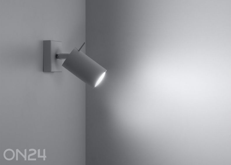 Seinävalaisin Ring, valkoinen kuvasuurennos