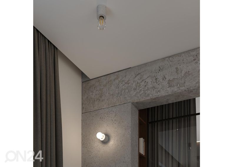 Seinävalaisin Salgado, betoni kuvasuurennos