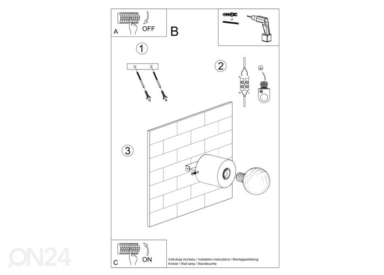 Seinävalaisin Salgado, luonnollinen puu kuvasuurennos