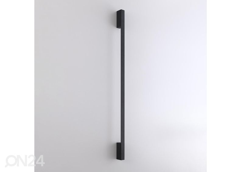 Seinävalaisin Sappo L, musta, 3000K kuvasuurennos