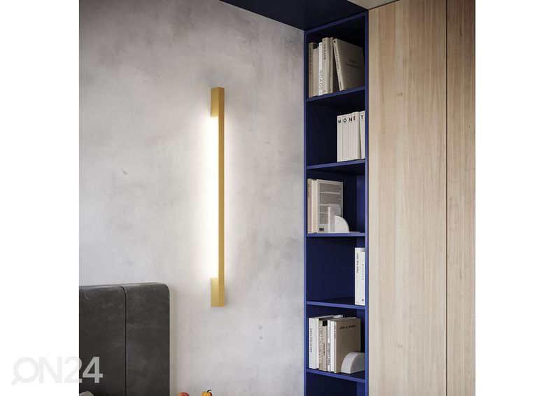 Seinävalaisin Sappo M, kullanvärinen, 4000K kuvasuurennos