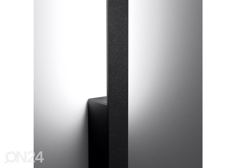 Seinävalaisin Sappo M, musta 4000K kuvasuurennos