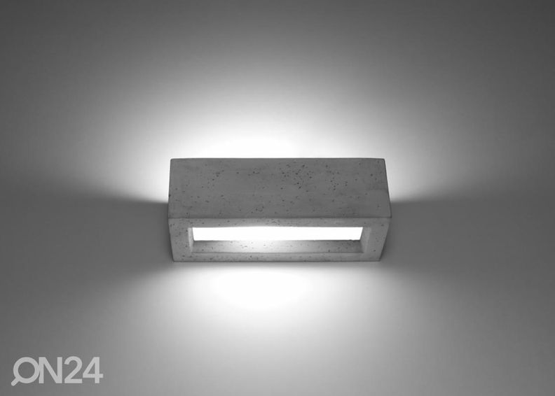 Seinävalaisin Vega 30, betoni kuvasuurennos