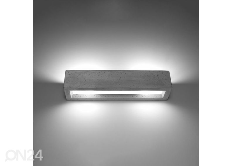 Seinävalaisin Vega 50, betoni kuvasuurennos