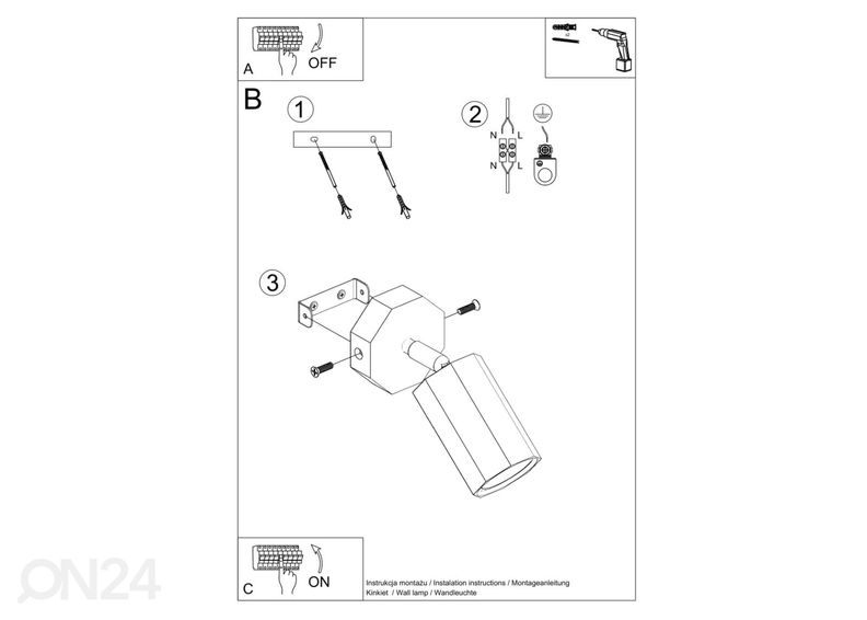 Seinävalaisin Zeke, tammi kuvasuurennos