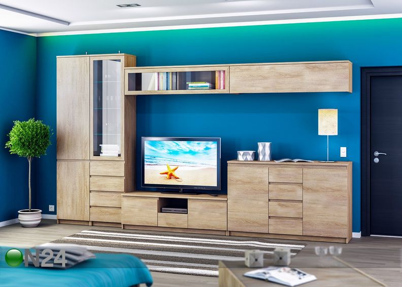 Seinävitriini Vesta kuvasuurennos