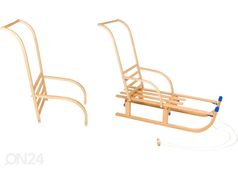 Selkänoja puiselle kelkalle Nijdamille kuvasuurennos