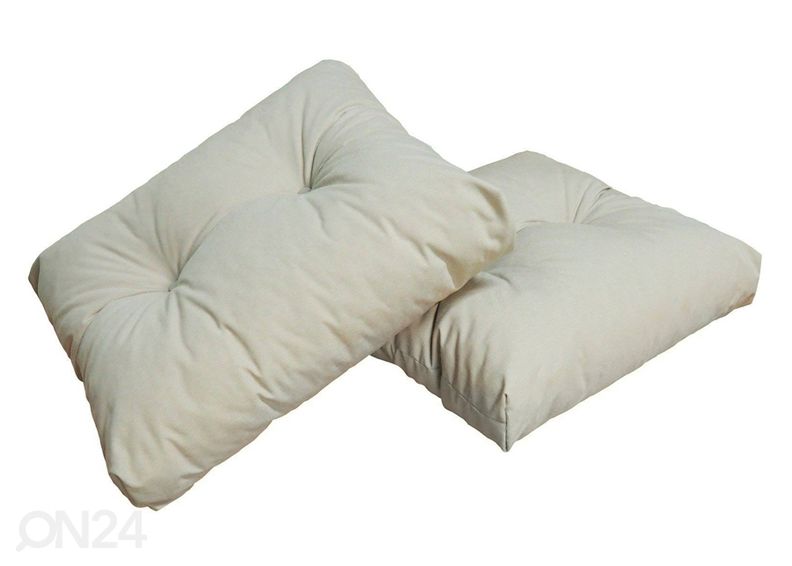 Selkänojatyynyt eurolavalle 55x61 cm, 2 kpl kuvasuurennos