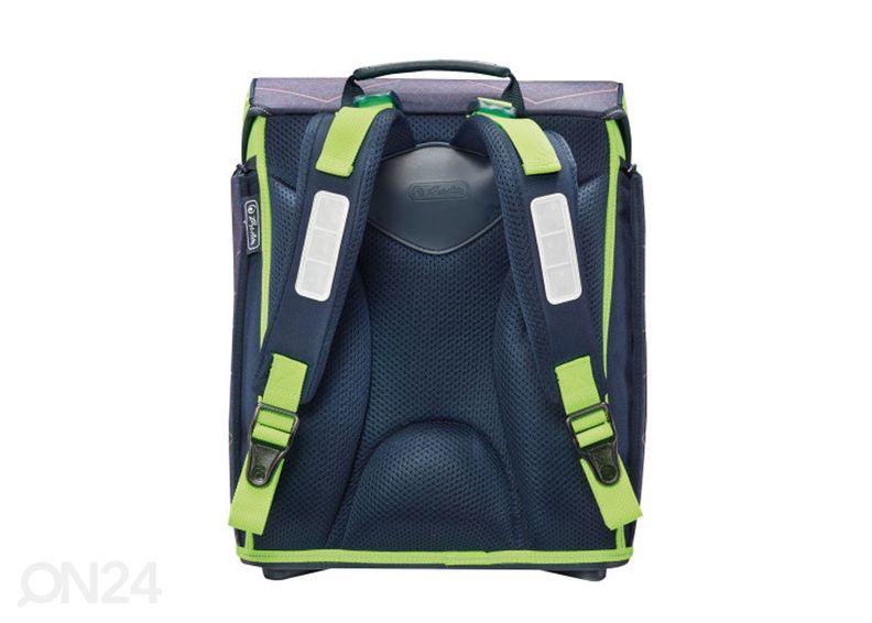 Selkäreppu Herlitz New Midi Green Robo Dragon kuvasuurennos