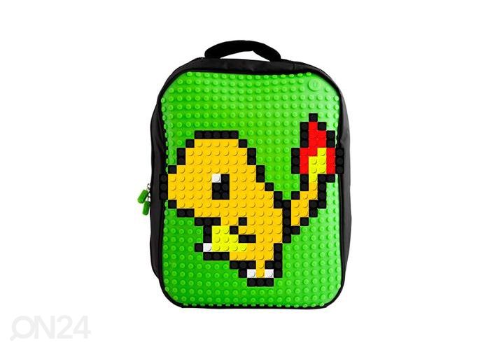 Selkäreppu Upixel vihreä kuvasuurennos