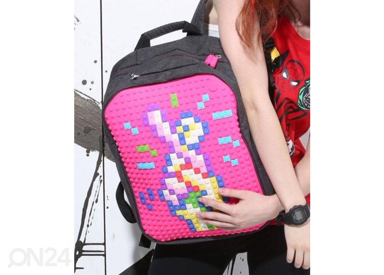 Selkäreppu Upixel vihreä kuvasuurennos