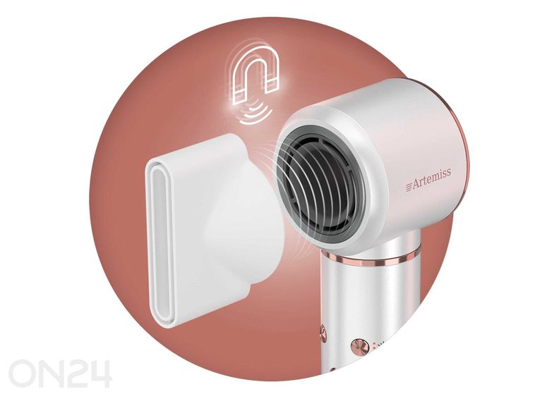 Sencor SHS9100RS nopea ilmavirtauskiharrin kuvasuurennos