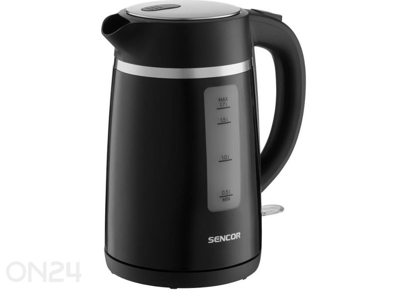 Sencor SWK2710BK -vedenkeitin 1,7 L, musta kuvasuurennos