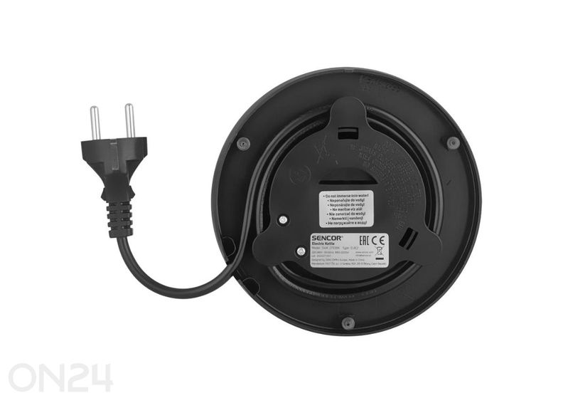 Sencor SWK2710BK -vedenkeitin 1,7 L, musta kuvasuurennos