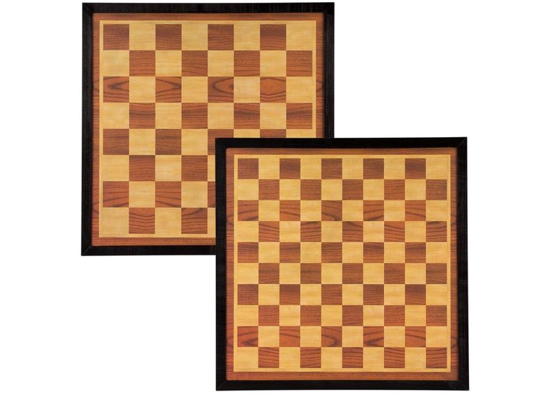 Shakki/tammi pelilauta 4 cm .5x49,5 Abbey kuvasuurennos