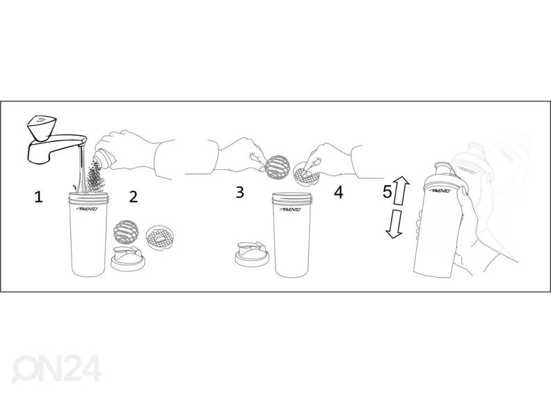 Sheikkeri 0,4 L Avento kuvasuurennos